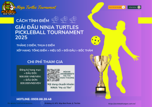 ninja turtles pickleball tournament 2025